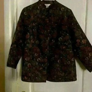 Cj Banks 1x Paisley Womens Jacket